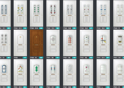 Modele de uși cu panel ornamental